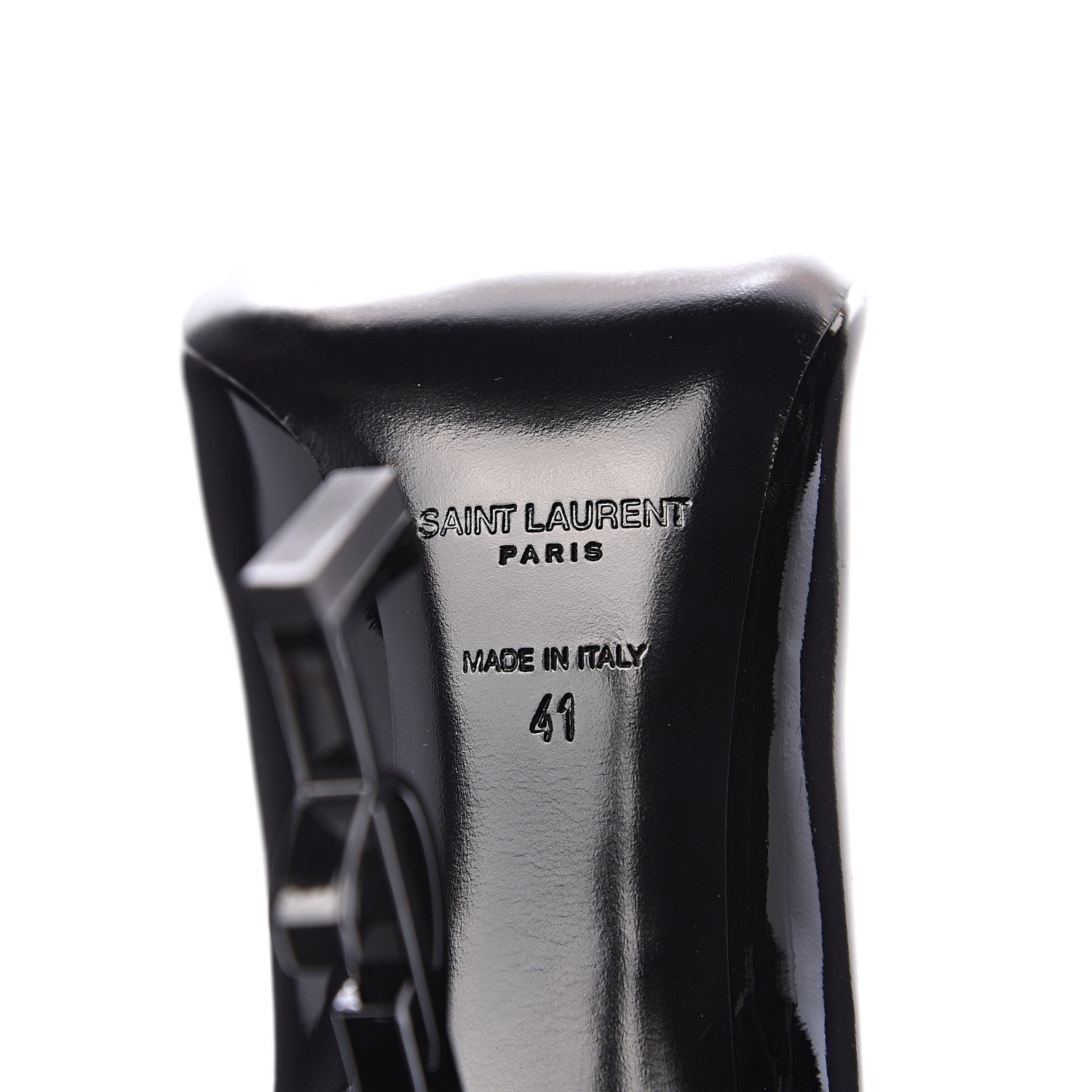 Saint Laurent Patent Opyum 110 Pumps 41 Black 7 of 9