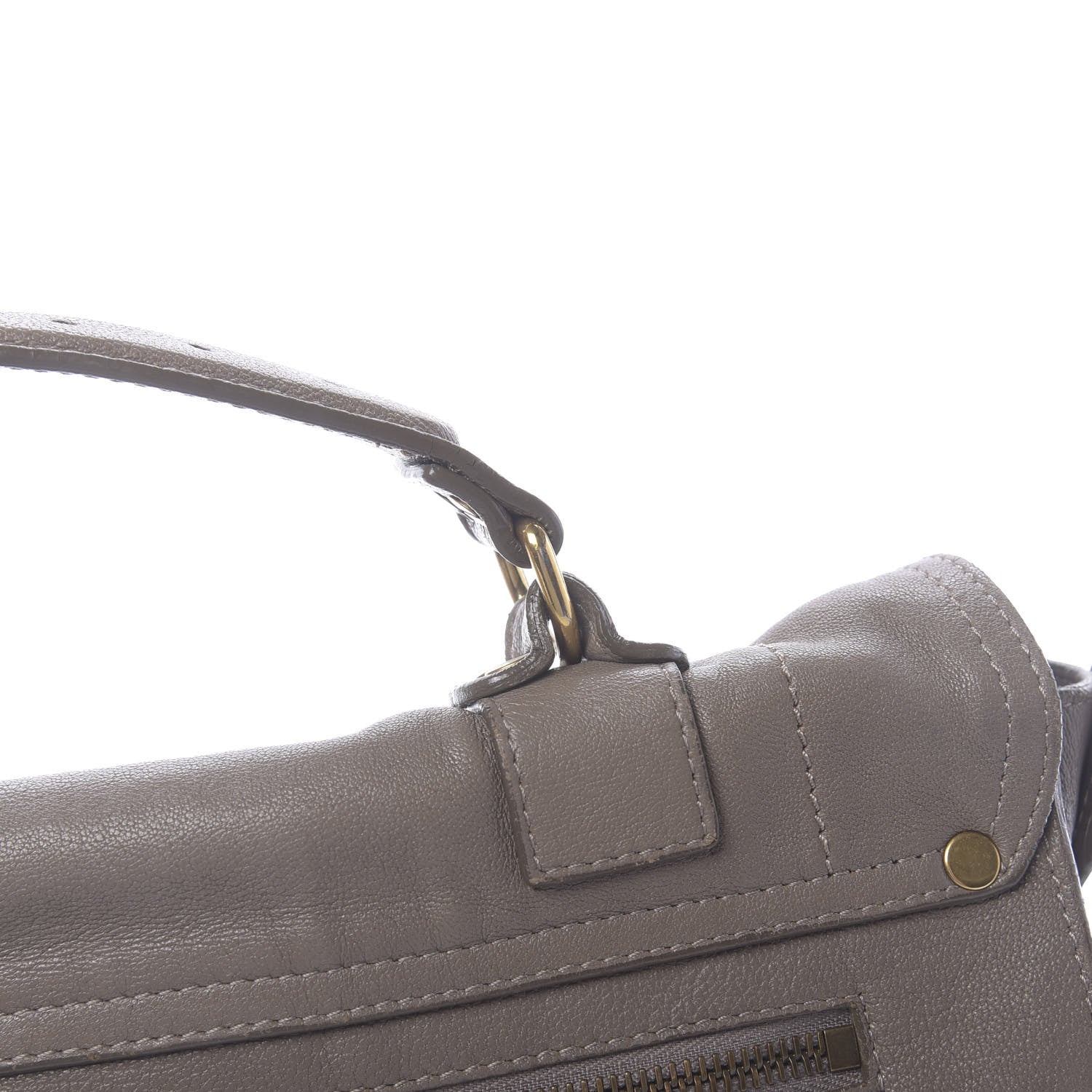Proenza Schouler Lambskin PS1 Medium Satchel Smoke 14 of 19