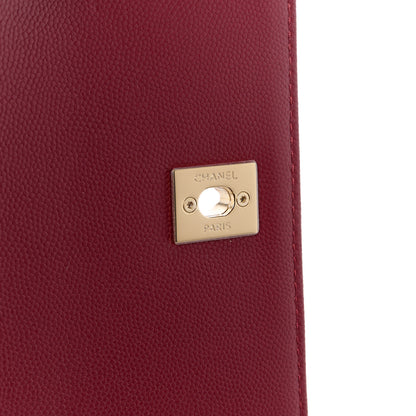 Chanel Caviar Quilted Small Business Affinity Flap Red 7 of 13