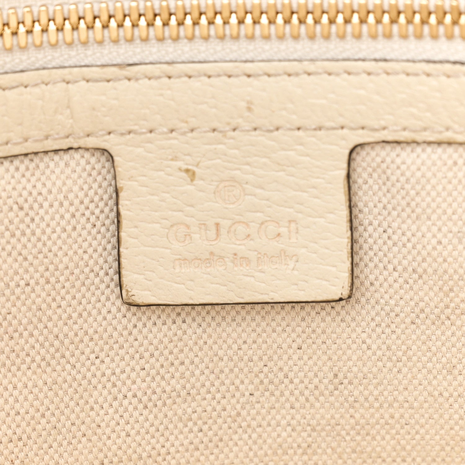 Gucci GG Supreme Monogram Flora Web Small Ophidia Half Moon Hobo White 6 of 14