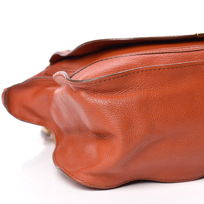 Chloe Calfskin Large Marcie Satchel Maple Leaf 9 of 13