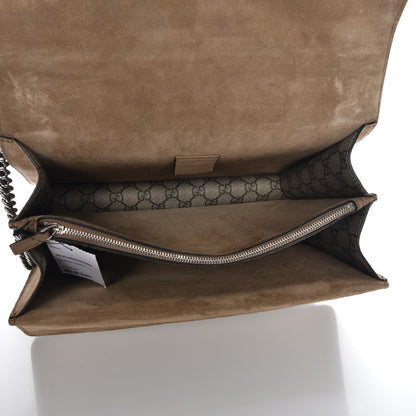 Gucci GG Supreme Monogram Medium Dionysus Shoulder Bag Taupe 6 of 8