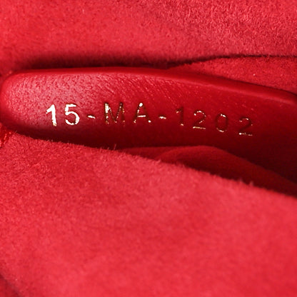 Christian Dior Lambskin Cannage Medium Lady D-Joy Red 7 of 10