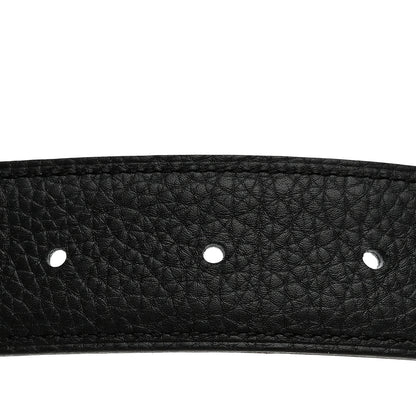 Hermes Togo Box Idem 38mm Reversible Belt  95 38 Black 4 of 6