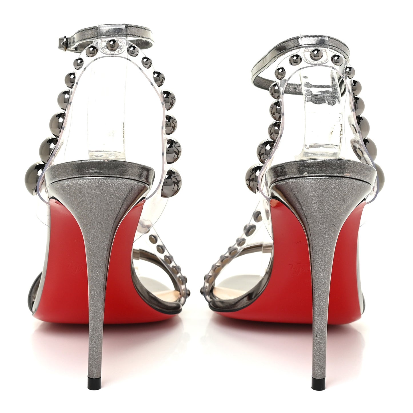 Specchio PVC Corinetta 100 Sandals 35 Gun Metal
