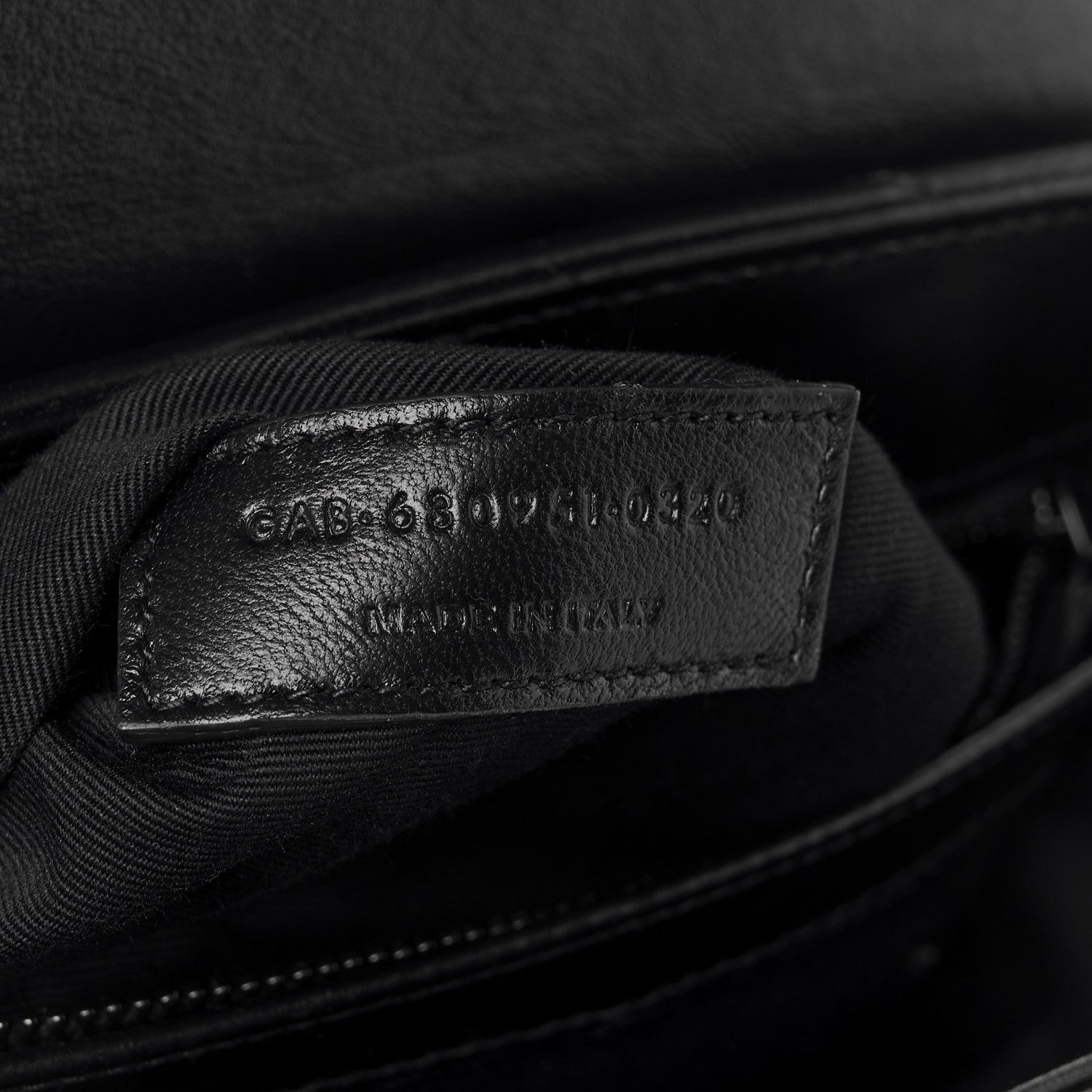 Saint Laurent Calfskin Y Quilted Monogram Monochrome Toy Loulou Crossbody Bag Black 8 of 12
