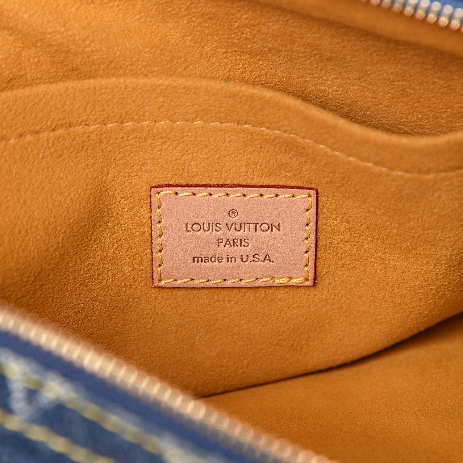Louis Vuitton Monogram Denim Neo Speedy Blue 6 of 10