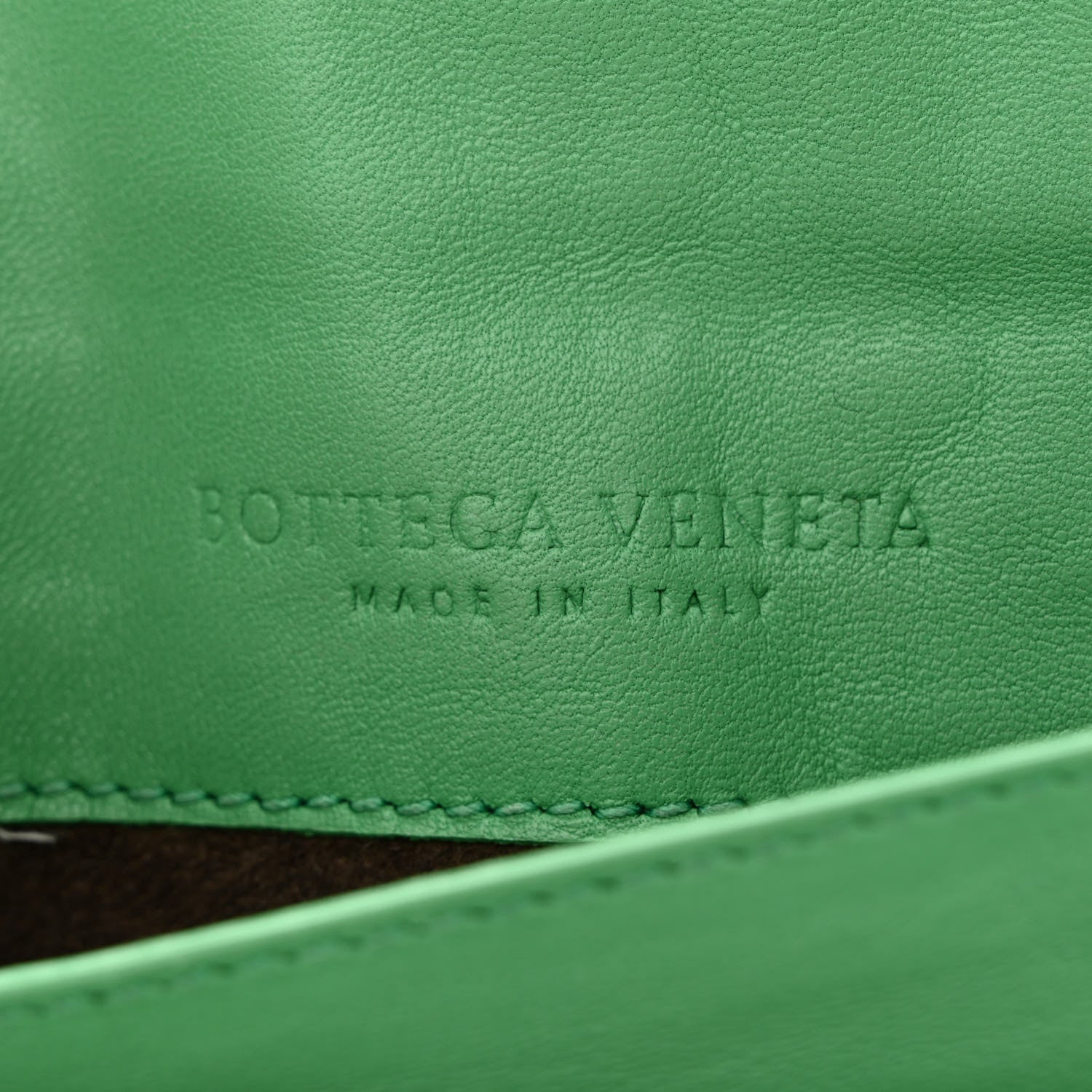 Bottega Veneta Nappa Intrecciato Mini Chain Messenger Green 8 of 14