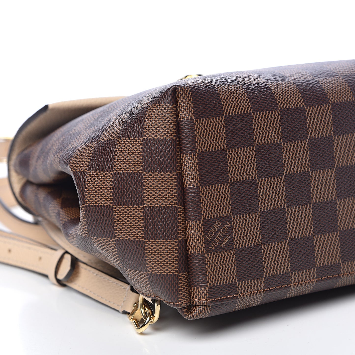 Damier Ebene Clapton Backpack Creme