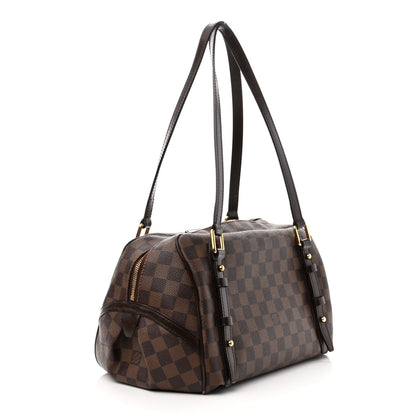 Louis Vuitton Damier Ebene Rivington GM 3 of 10
