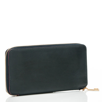 Louis Vuitton Veau Soie Iena Wallet Cobalt 3 of 7