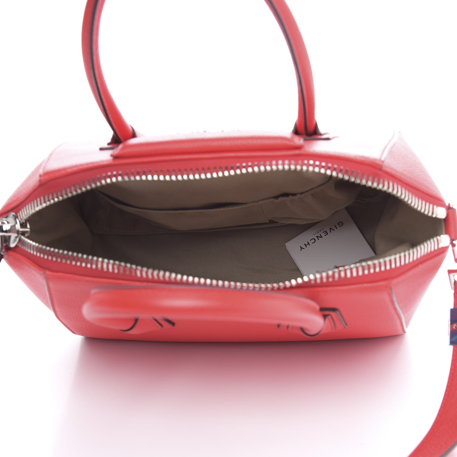 Givenchy Sugar Goatskin Small Antigona Red 5 of 9