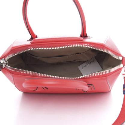 Givenchy Sugar Goatskin Small Antigona Red 5 of 9
