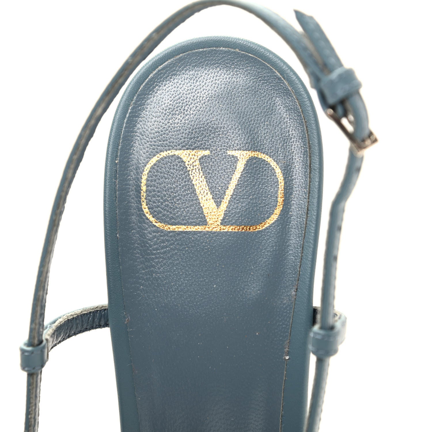 Valentino Garavani Calfskin Tonal Vlogo Slingback 80mm Pumps 39.5 Amadeus 7 of 11
