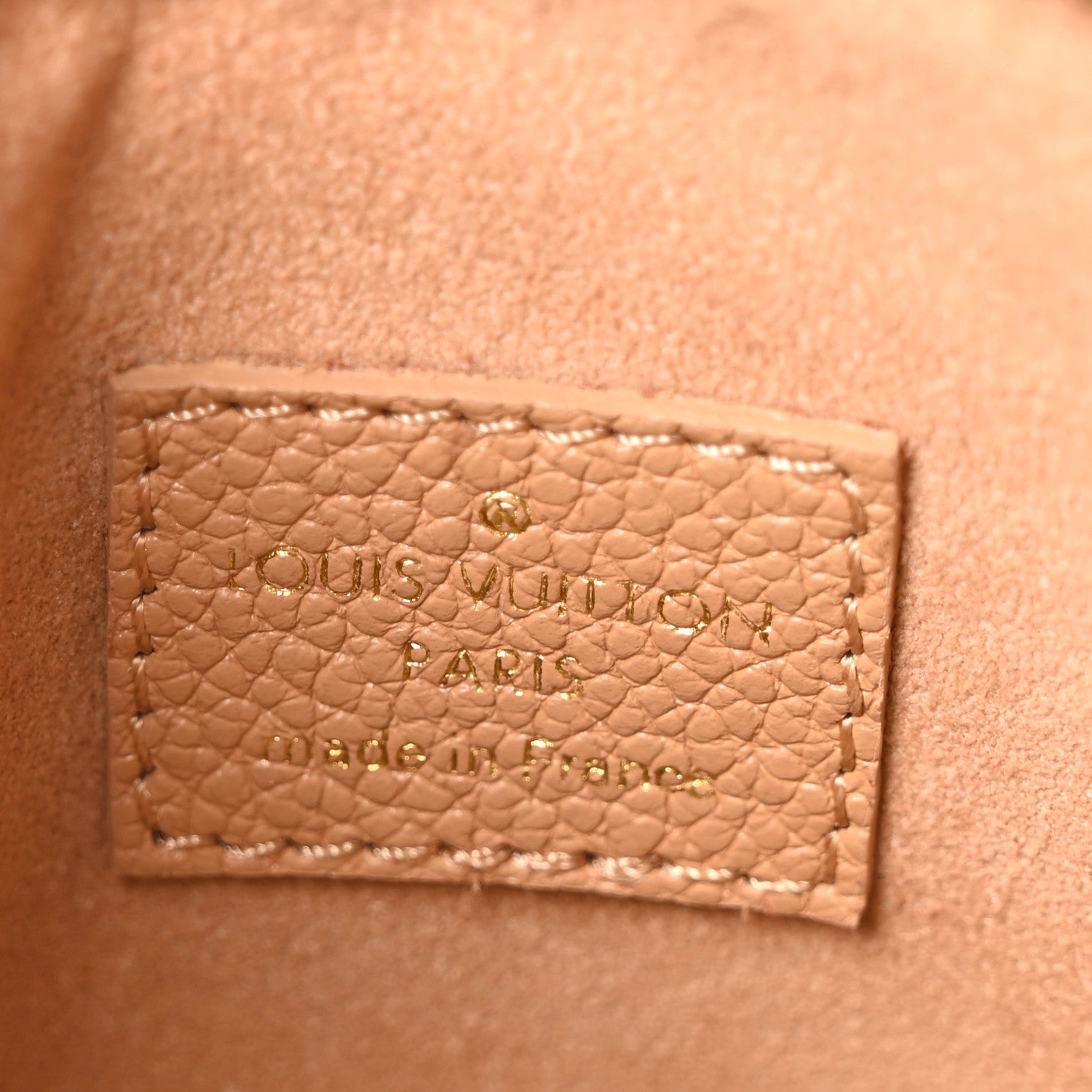 Louis Vuitton Empreinte Monogram Giant Nano Speedy Arizona Creme 6 of 9
