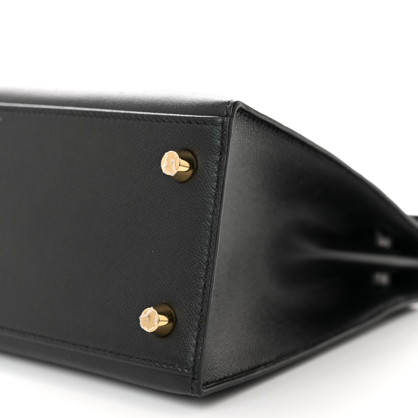 Madame Calfskin Shiny Niloticus Crocodile Kelly Sellier Touch 25 Black