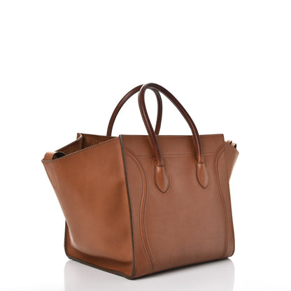 Celine Natural Calfskin Medium Phantom Luggage Tan 3 of 26