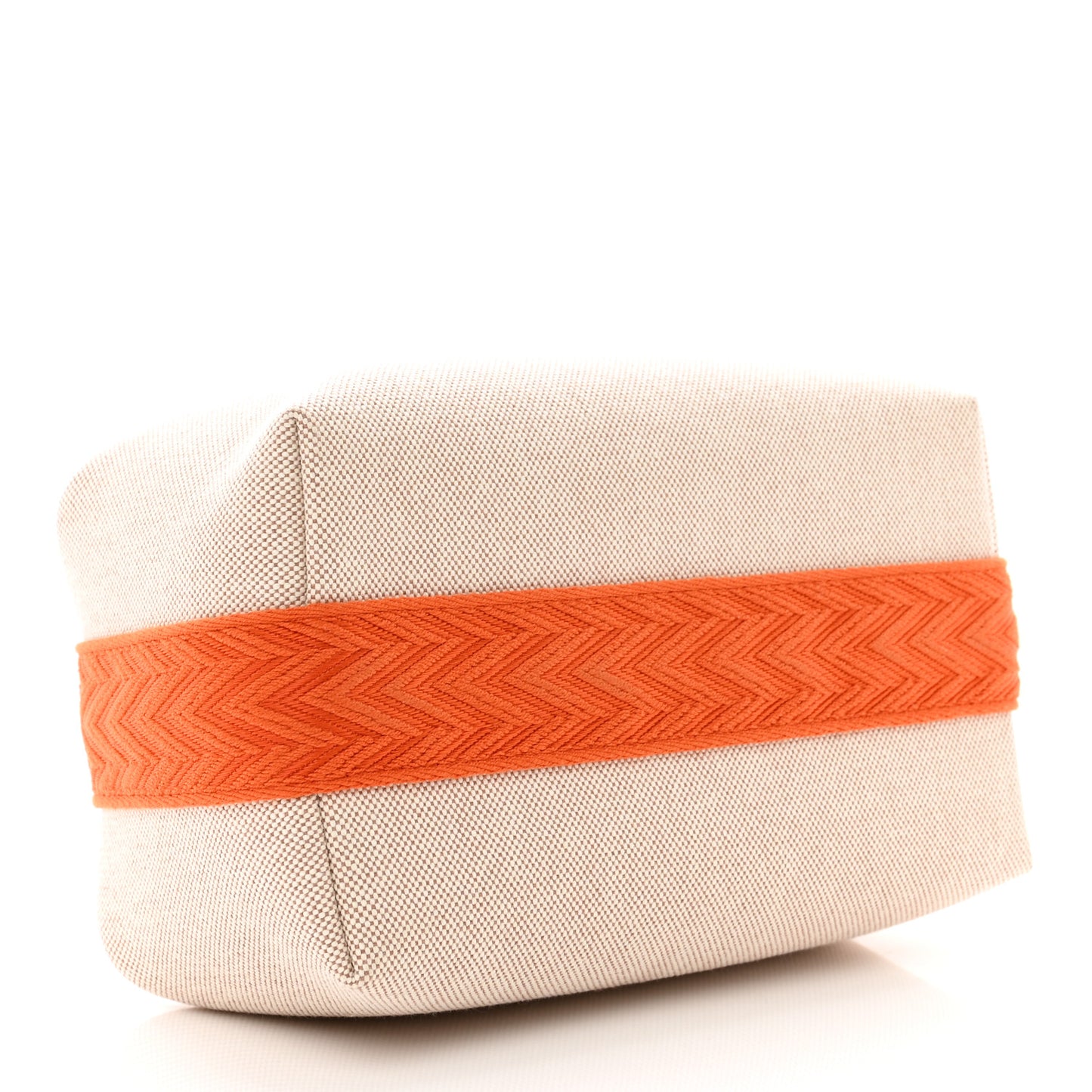 Canvas Small Bride-A-Brac Pouch Natural Orange