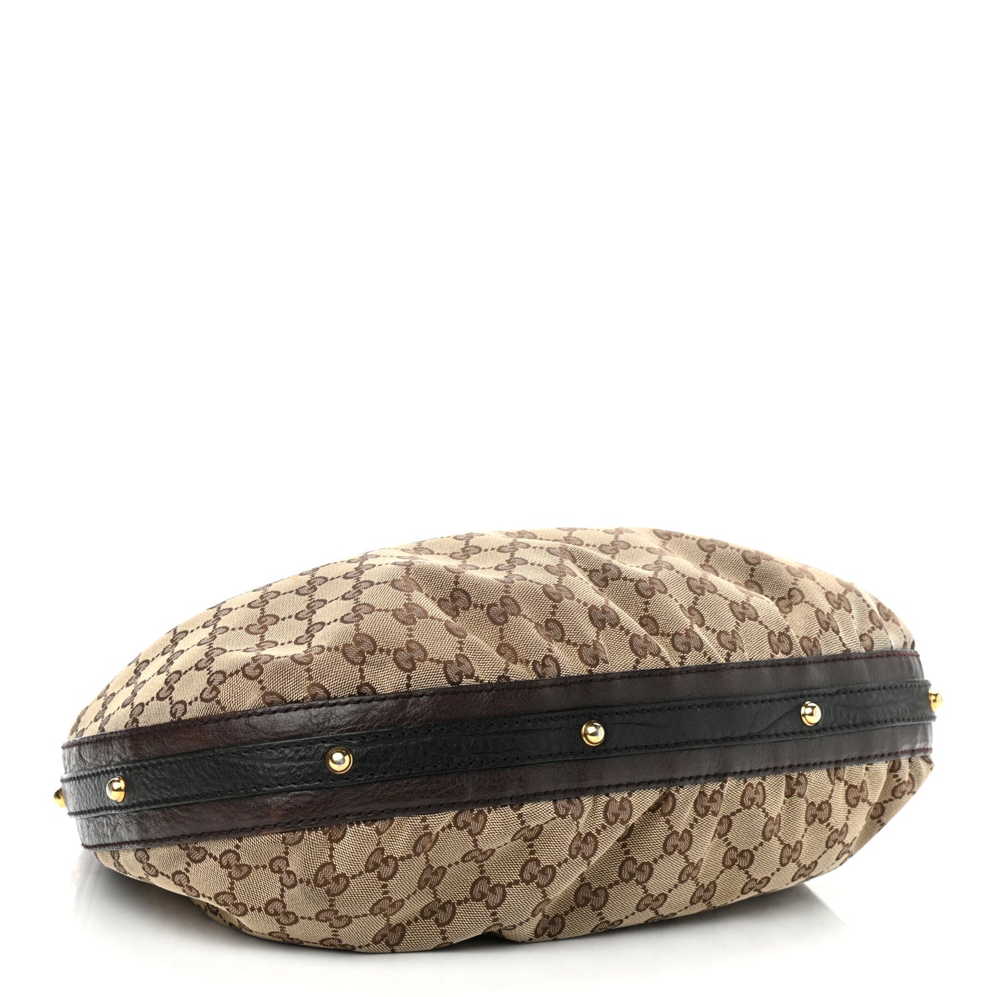 Monogram Medium Interlocking Hobo Dark Brown
