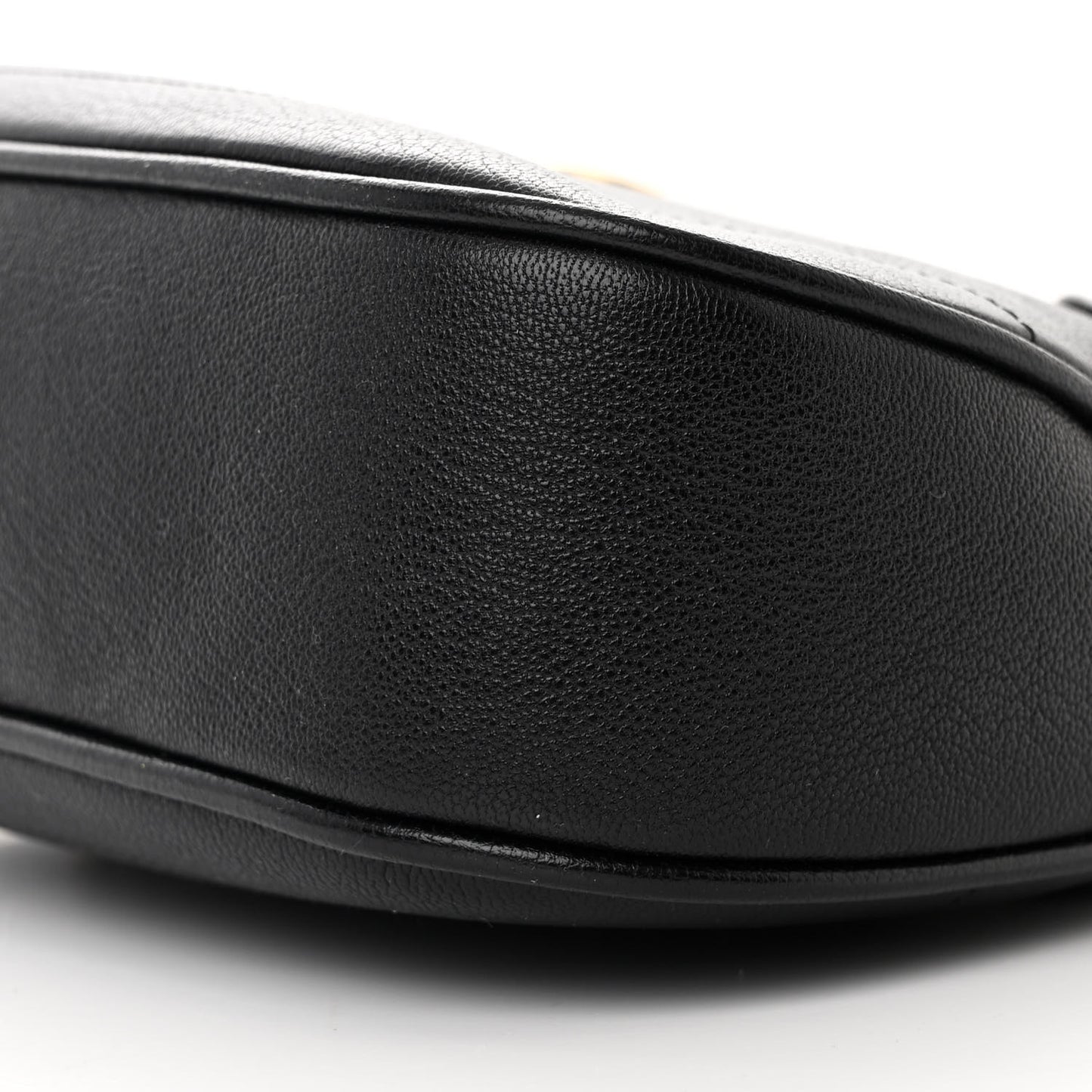 Goatskin Small Aphrodite Shoulder Bag Black