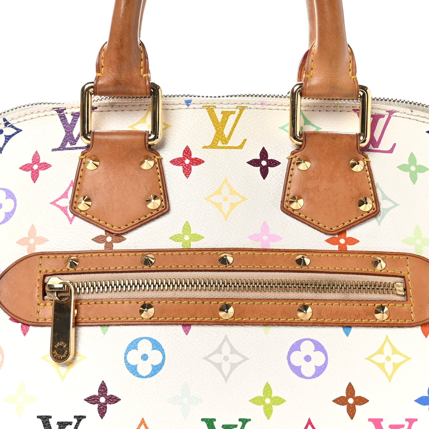 Monogram Multicolor Alma White