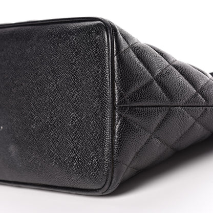 Chanel Caviar Quilted Medallion Tote Black 16 of 16
