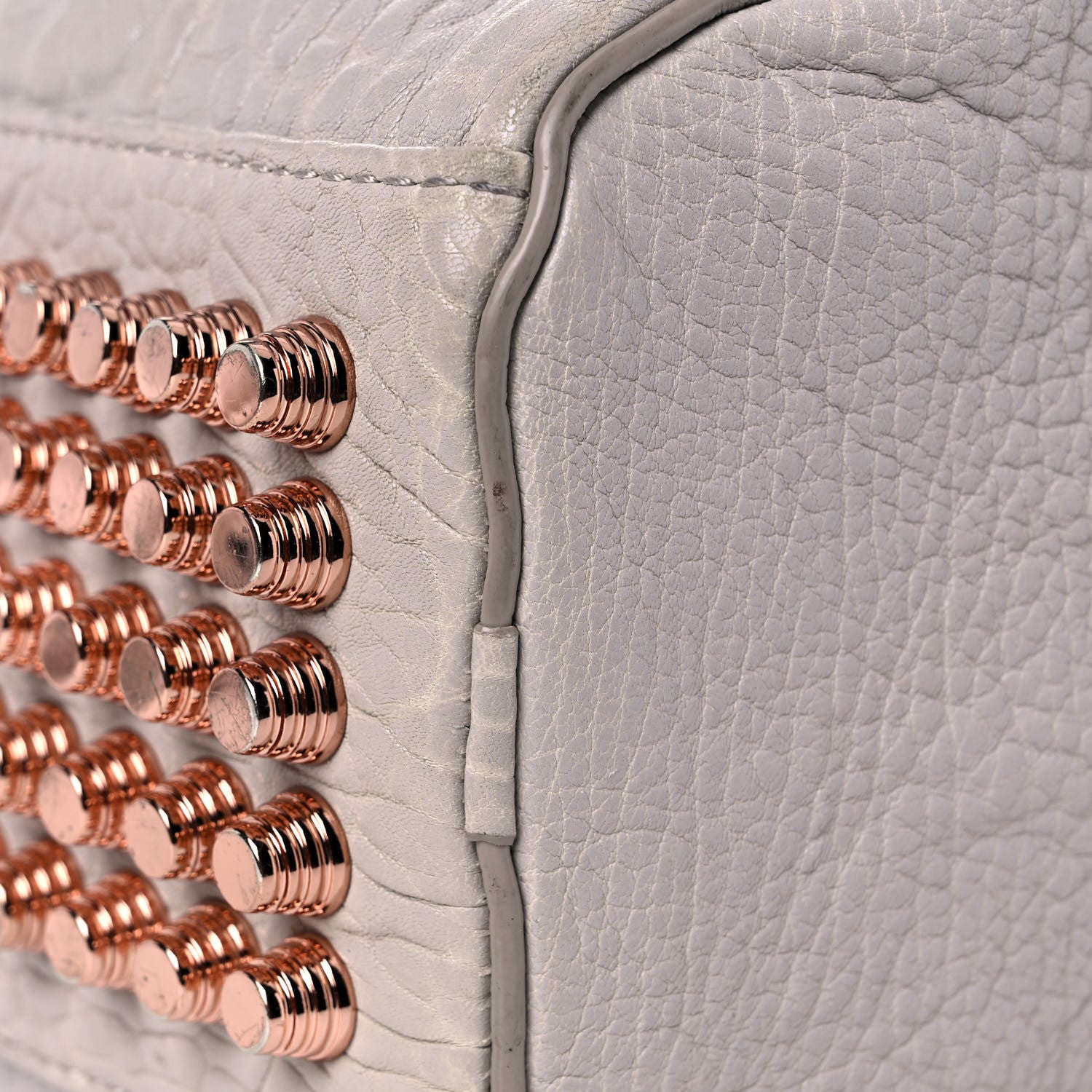 Alexander Wang Pebbled Lambskin Rocco Lilac Rose Gold Hardware 14 of 19