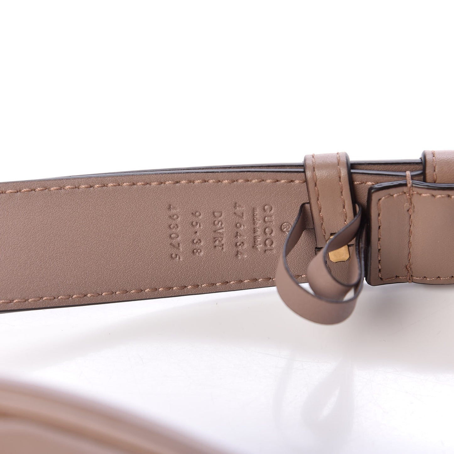 Calfskin Matelasse GG Marmont Belt Bag 95 38 Porcelain Rose