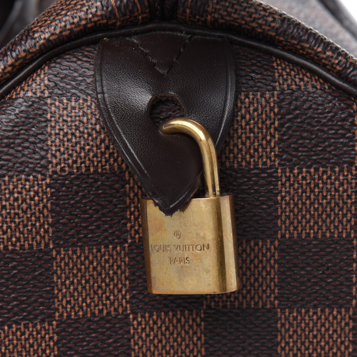 Louis Vuitton Damier Ebene Speedy 35 6 of 6