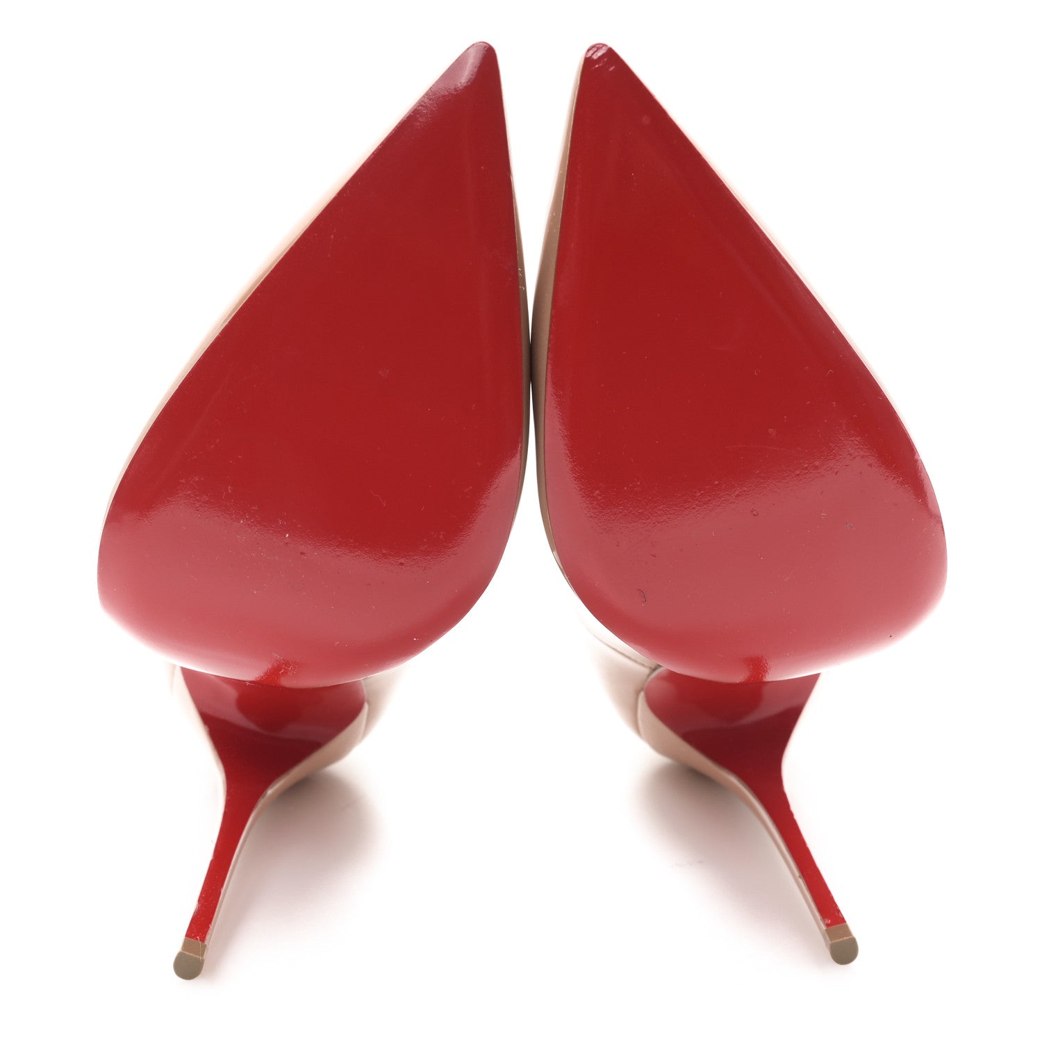 Christian Louboutin Patent So Kate 120 Pumps 37 Nude 6 of 8