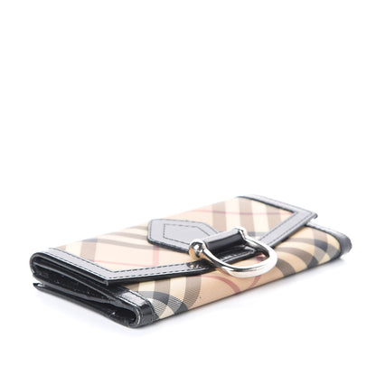 Burberry Nova Check Penrose Continental Wallet Black 3 of 14