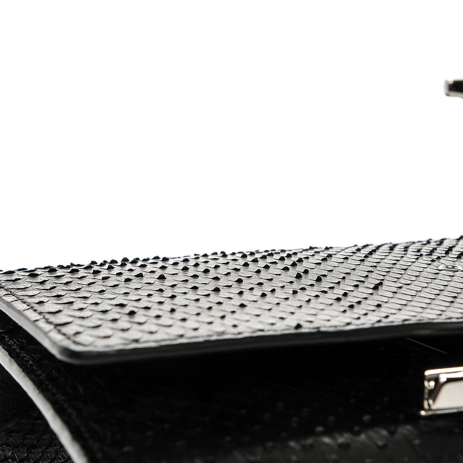 Louis Vuitton Python Louise Chain MM Black 7 of 8
