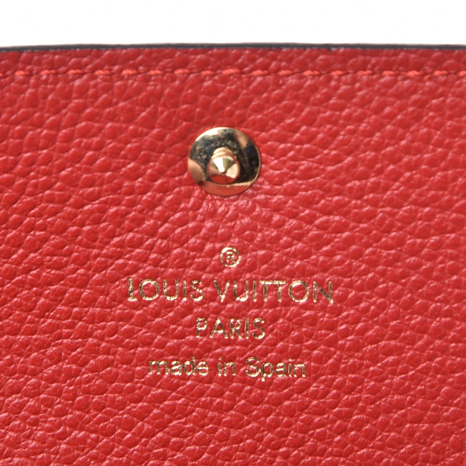 Louis Vuitton Empreinte Business Card Holder Cherry 6 of 8