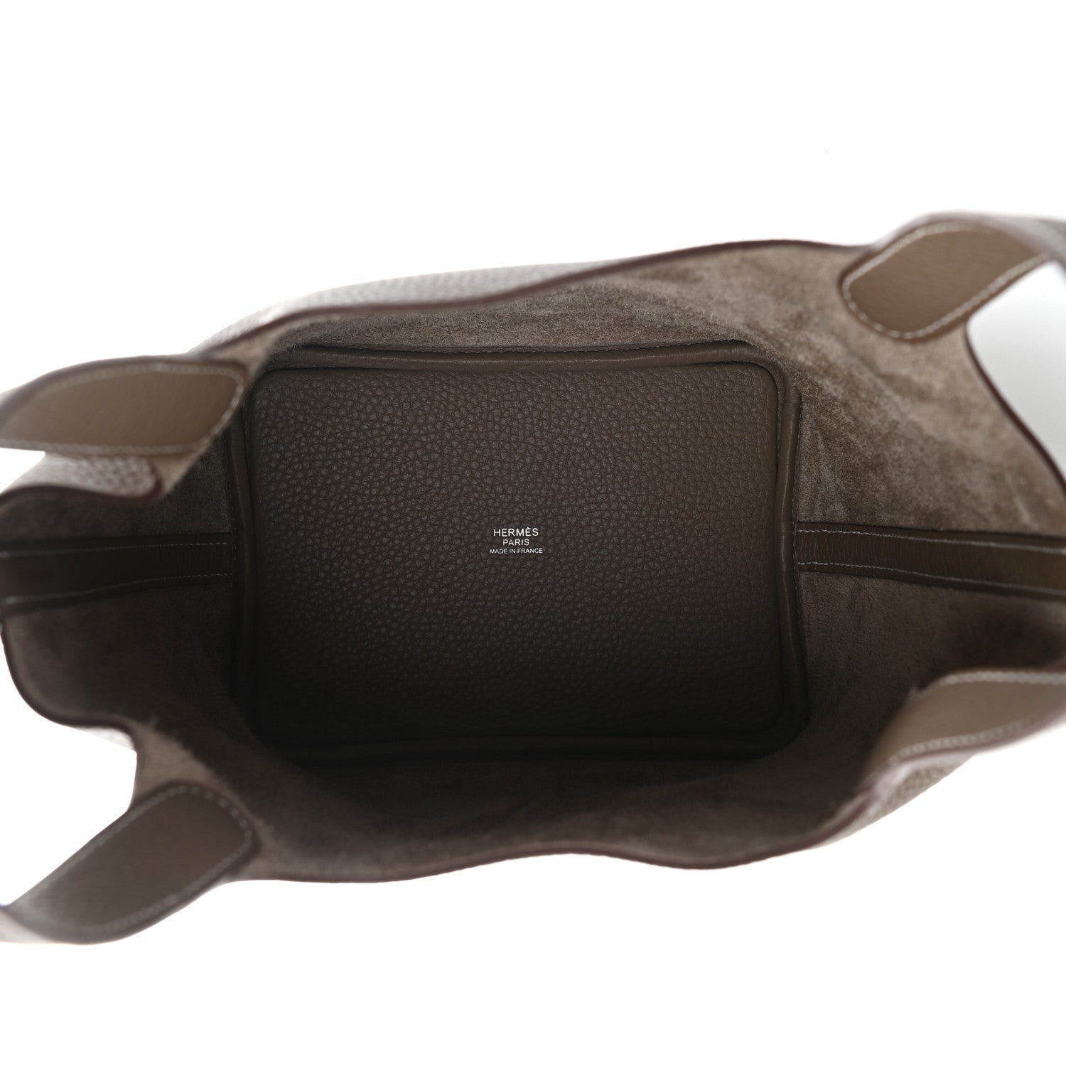 Hermes Taurillon Clemence Picotin Lock 18 PM Etoupe 5 of 10