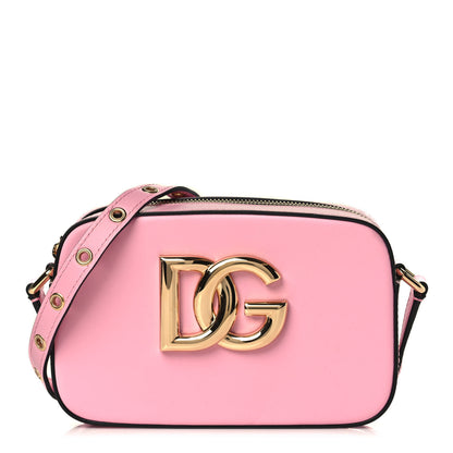 Dolce & Gabbana Calfskin 3.5 Camera Crossbody Bag Pink 1 of 8