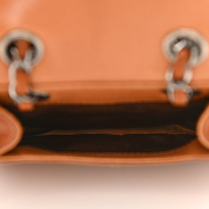 Chanel Suede Coco Twin Small Flap Marron 6 of 9