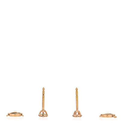 Tiffany Rose Gold Diamond .16ctw Mini Soleste Earrings 3 of 5