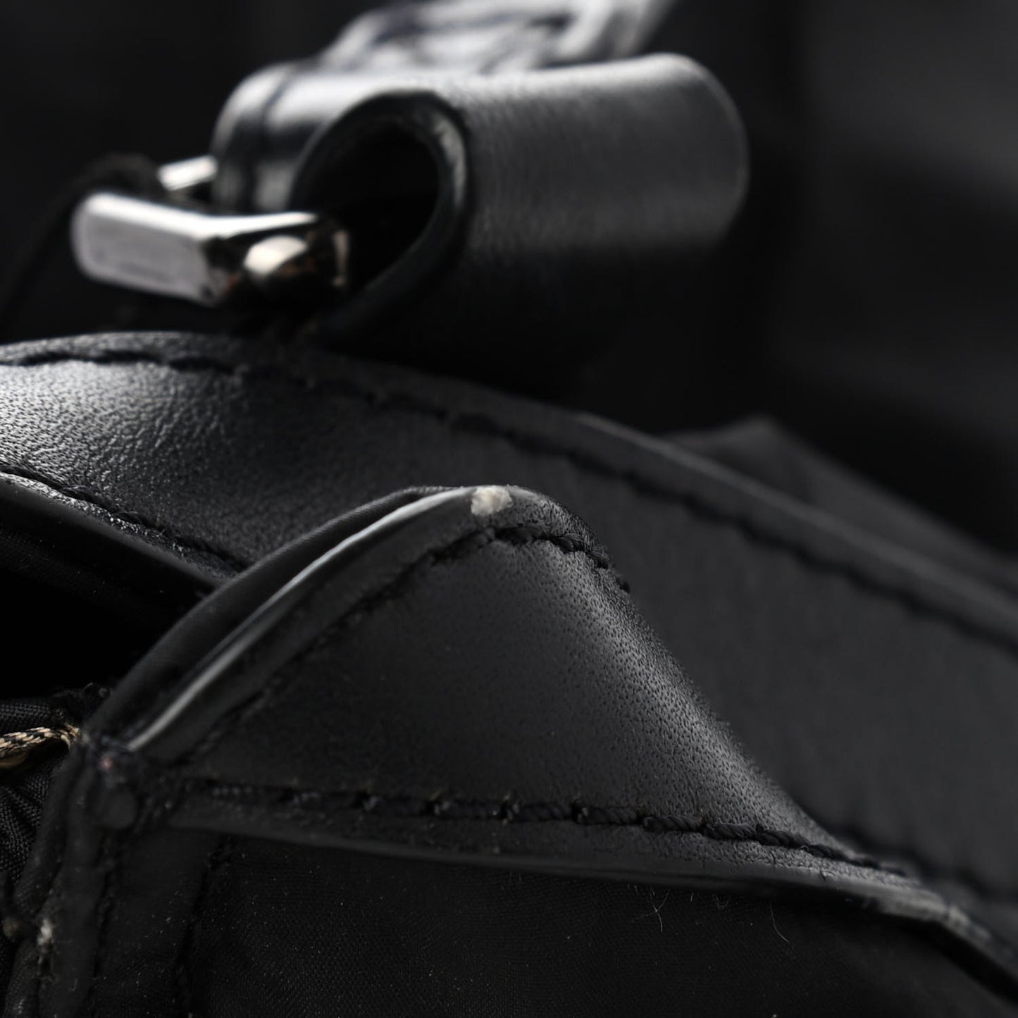 Nylon Buckleigh Packable Tote Black