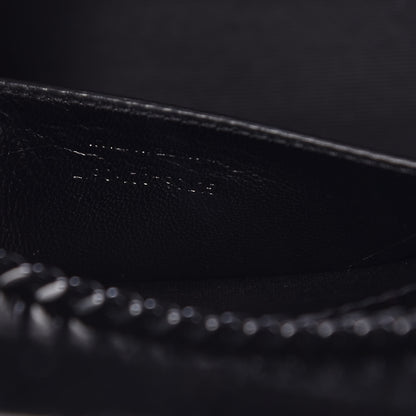 Saint Laurent Textured Patent Medium Classic Monogram Kate Satchel Black 9 of 9