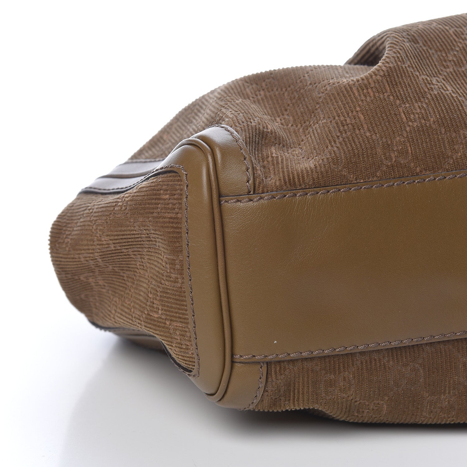 Gucci Monogram Corduroy Medium Sukey Tote Brown 10 of 13