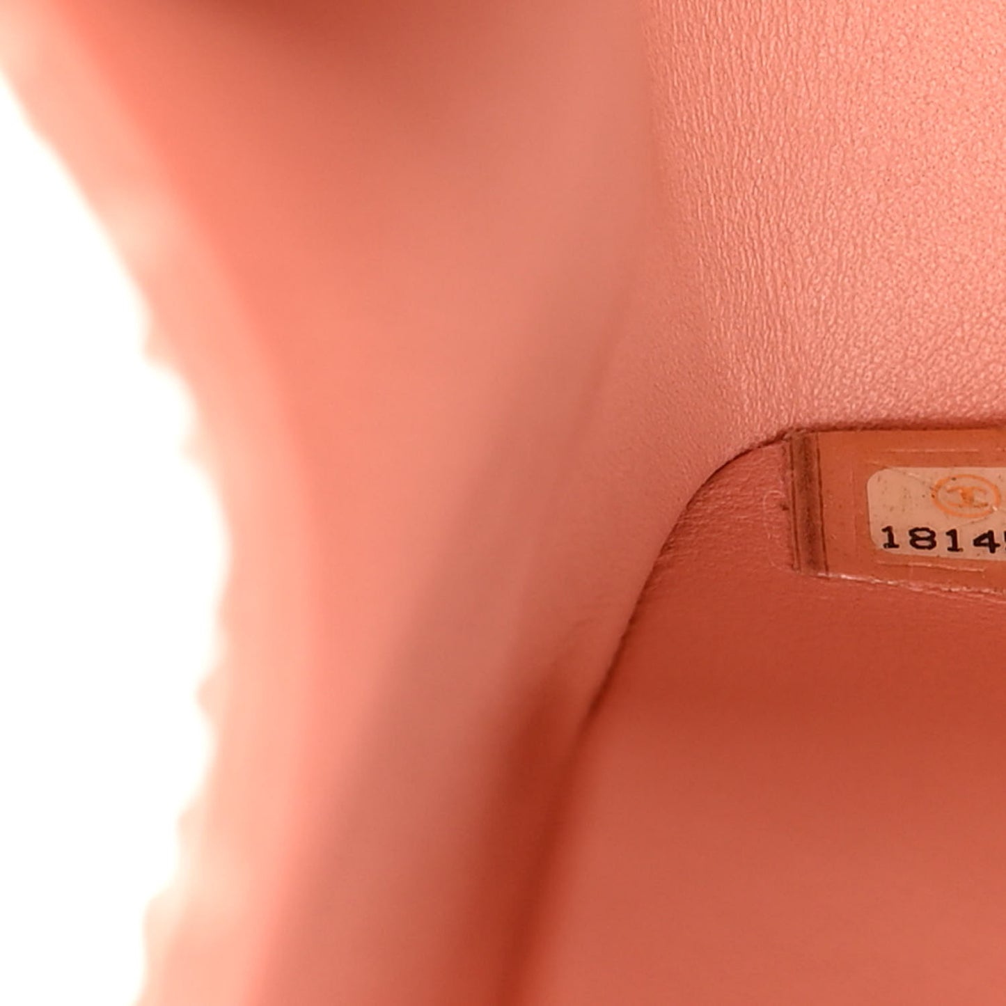 Snakeskin Jumbo Double Flap Pink