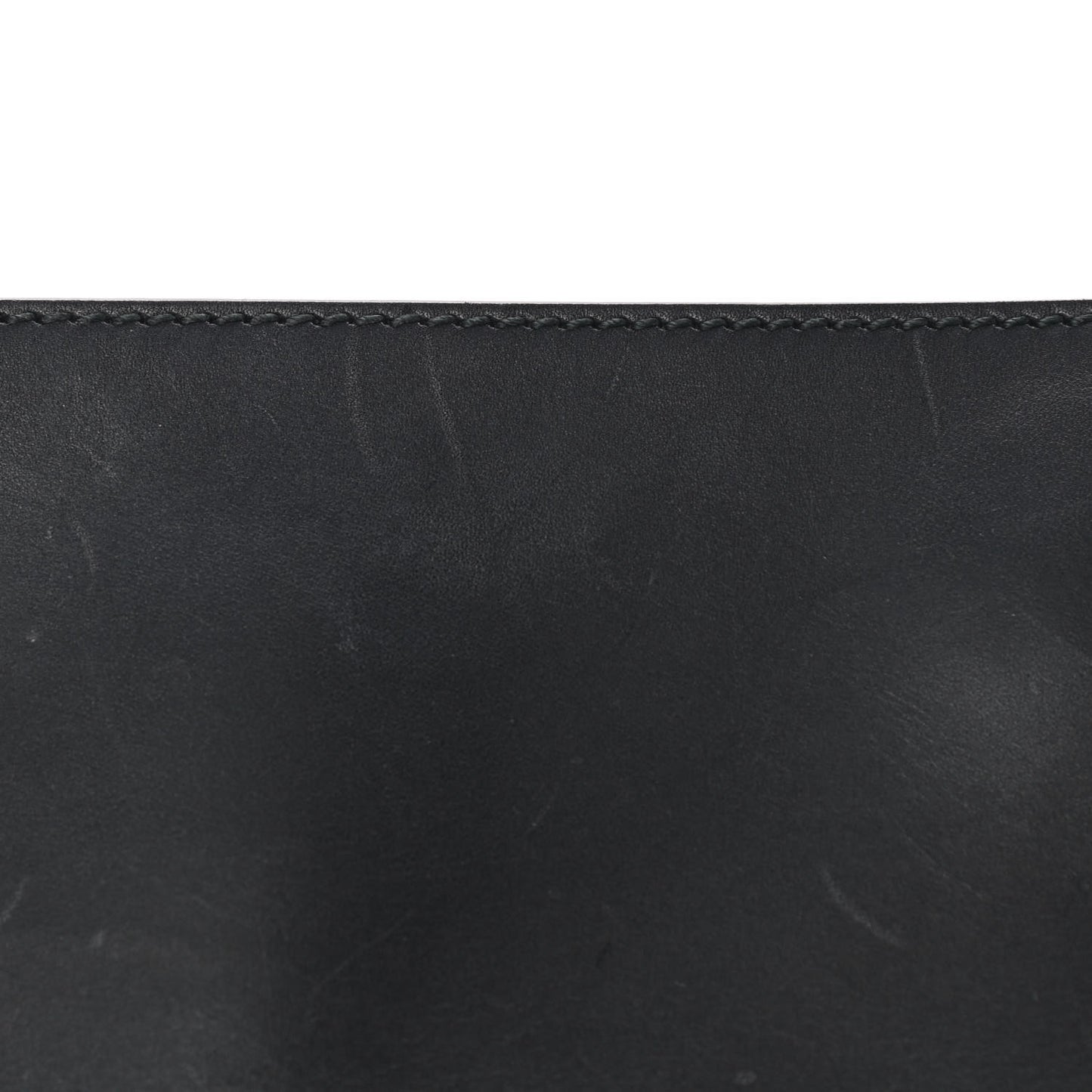 Calfskin Embossed XL Clutch Black