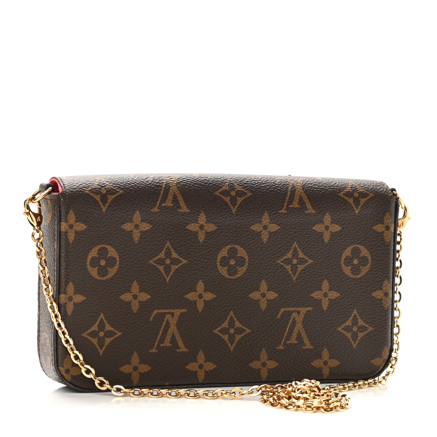 Louis Vuitton Monogram Lovely Birds Pochette Felicie Chain Wallet 4 of 10