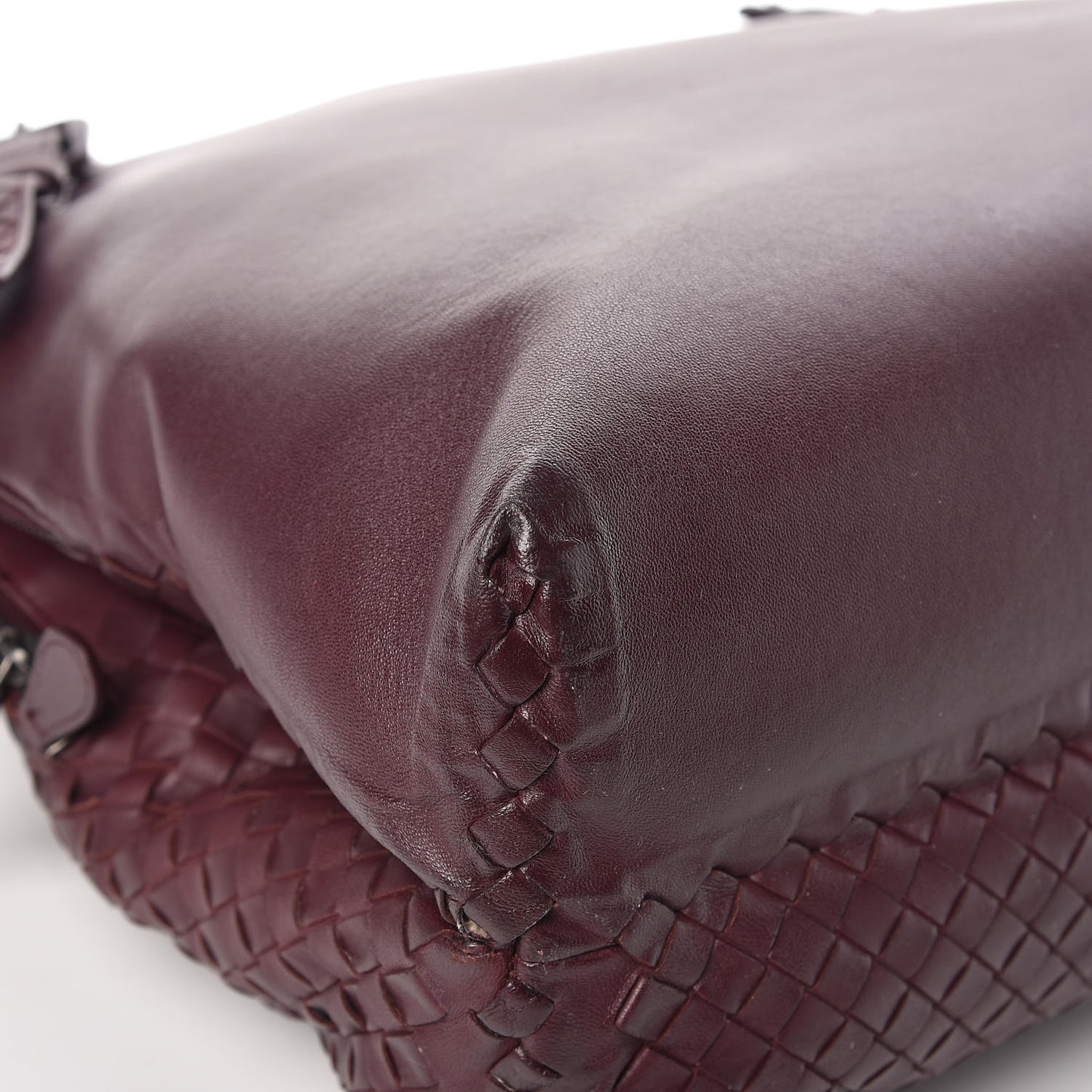 Nappa Intrecciato Double Compartment Tote