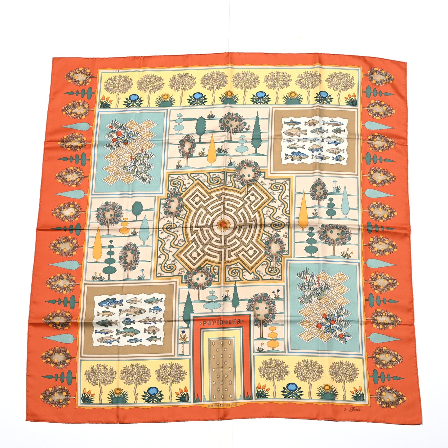 Silk PariDaiza Scarf 90