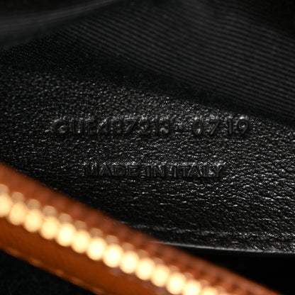 Saint Laurent Sheepskin Matelasse Chevron Monogram Medium College Bag Brick 7 of 14