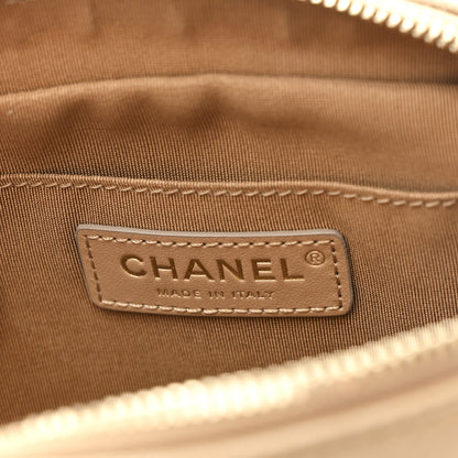 Chanel Metallic Calfskin Quilted Waist Bag Gold 5 of 9