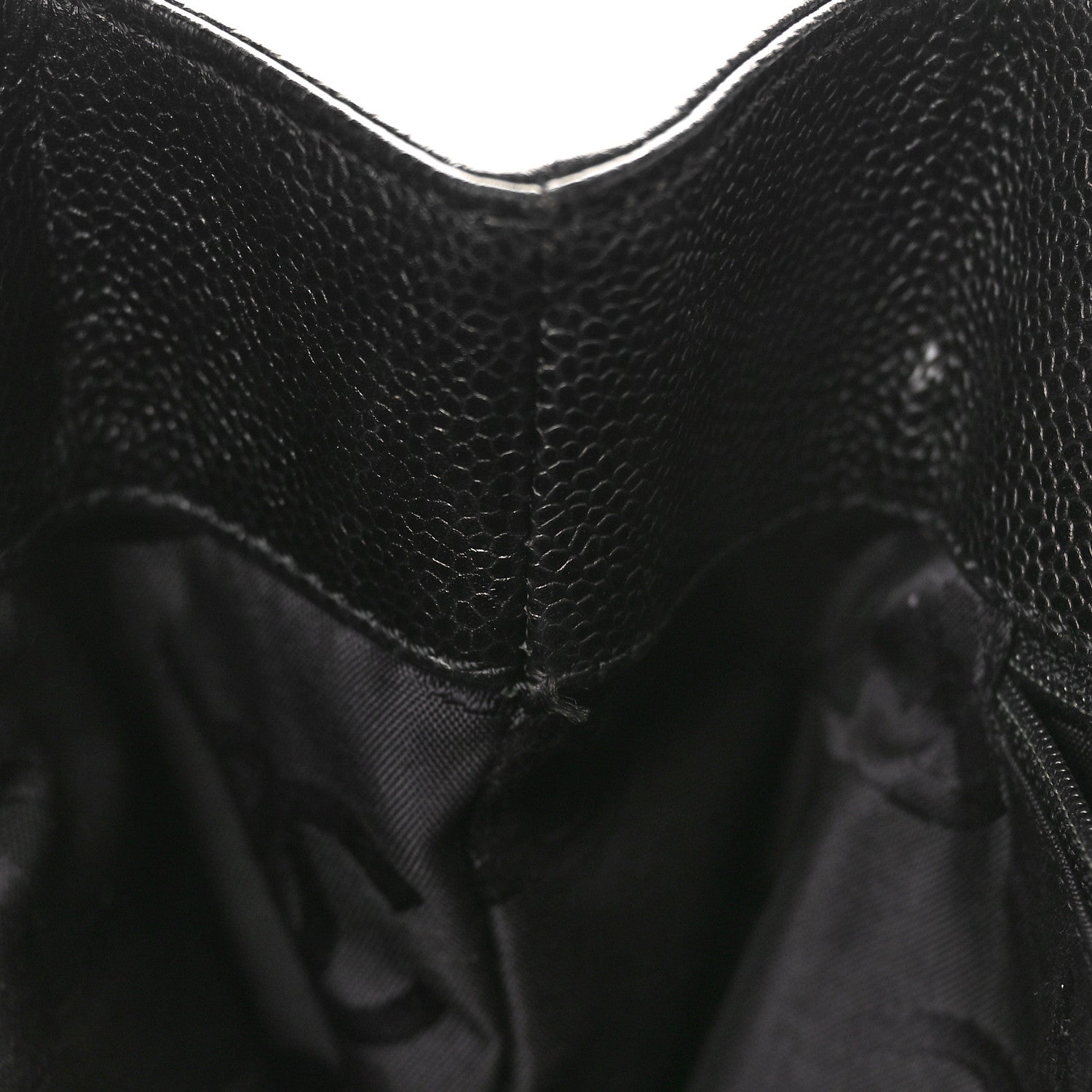 Chanel Caviar CC Timeless Shoulder Bag Black 12 of 13