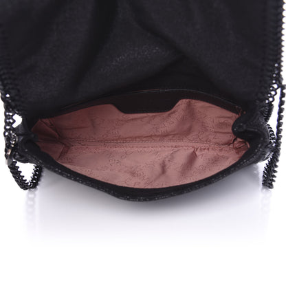 Stella McCartney Shaggy Deer Falabella Crossbody Clutch Black 5 of 9
