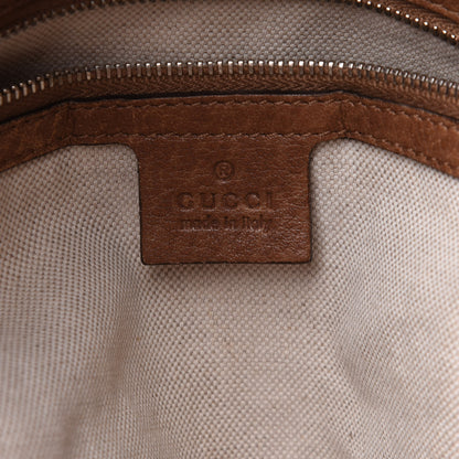 Gucci Pebbled Calfskin Medium Miss GG Top Handle Bag Light Cuir 5 of 14